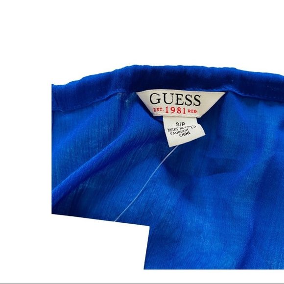Guess Blue Tank Top - Picture 3 of 3